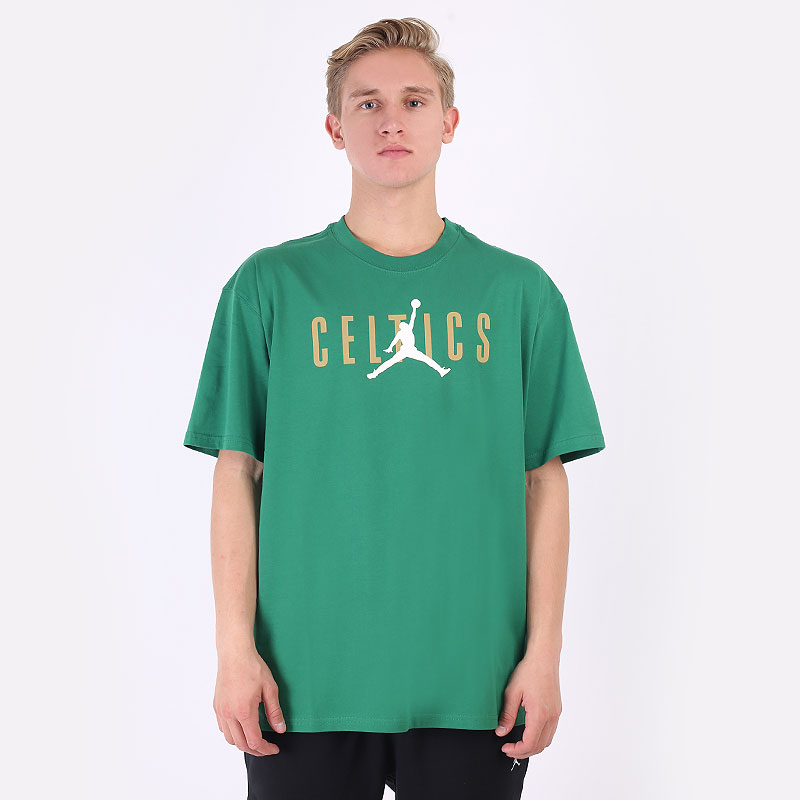 Мужская футболка Jordan Boston Celtics Courtside Statementt Tee (DA6504-312)  - цена, описание, фото 4